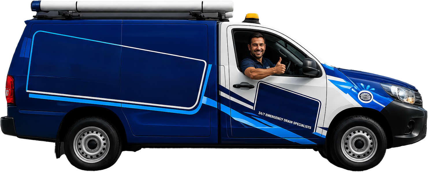 Camperdown Blocked Drains service van
